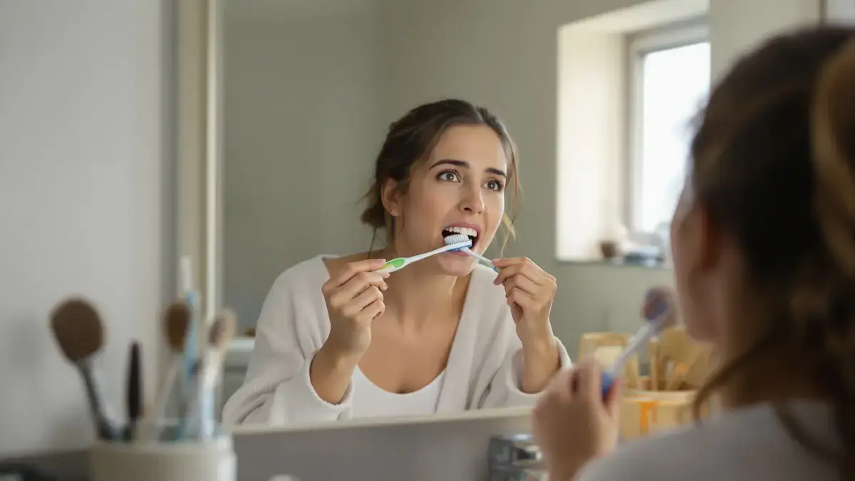 Tato častá chyba s kartáčkem na zuby škodí zubům a dásním, aniž bychom si to uvědomovali