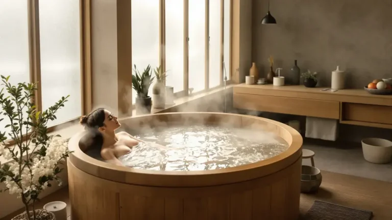 Japonská koupelna neznámý trend který mění naše interiéry a zastiňuje italskou sprchu