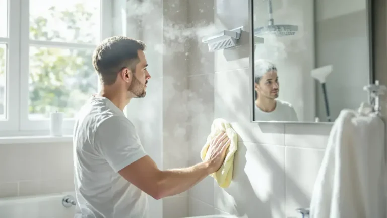 1 minuta denně umožní odstranit plíseň ze spár v koupelně bez další námahy